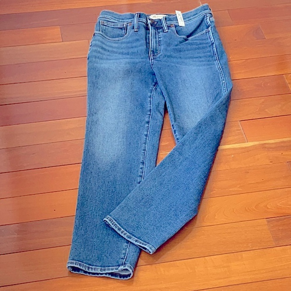 NWT Madewell  straight leg Jeans